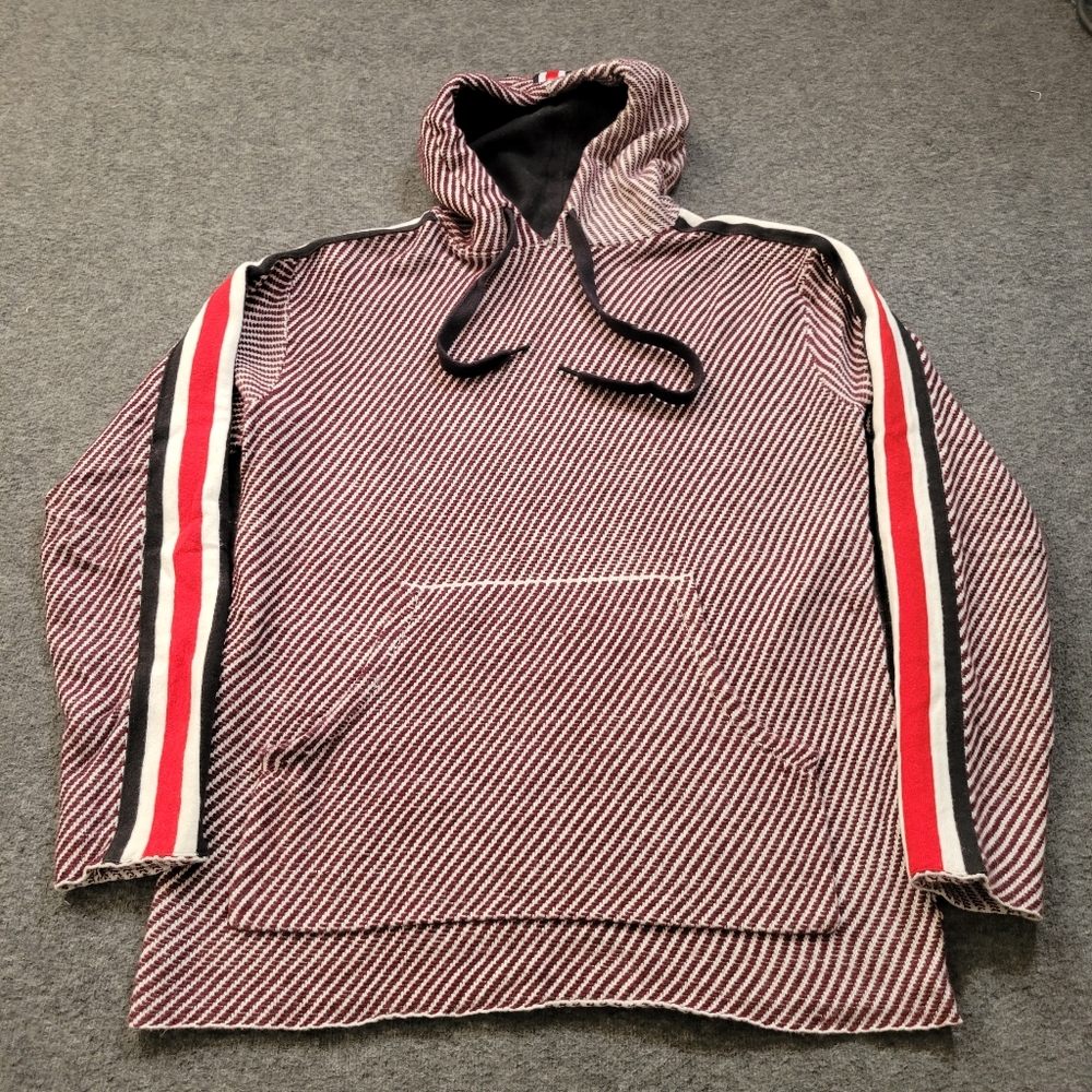 Tommy Hilfiger Lewis Hamilton Hoddie Mens M Sweatshirt Red Striped F1 Racing